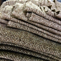 Stack of local cloth - Western MA Fibershed